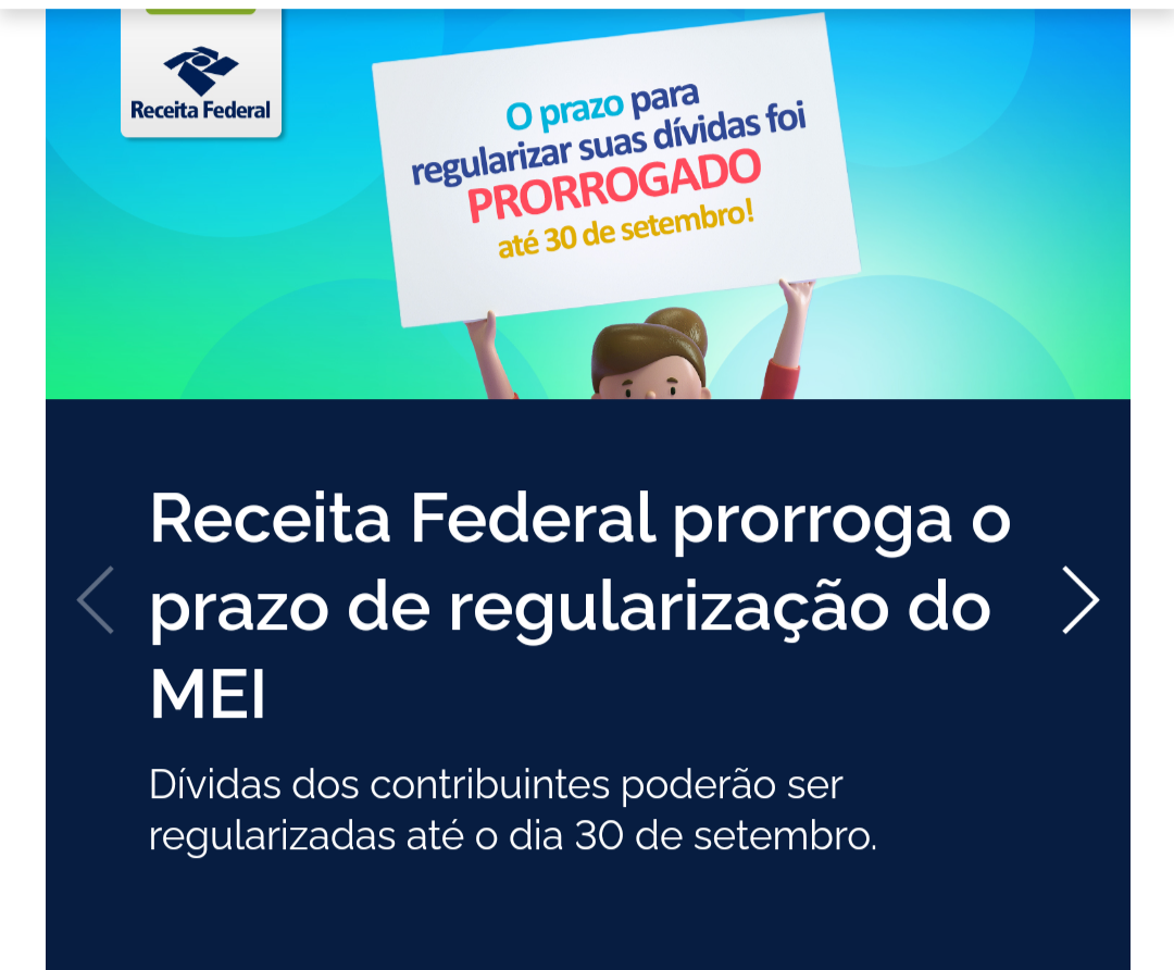 Receita Federal prorroga o prazo de regularização do MEI Atol